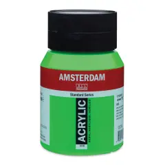 Amsterdam Standard Series Acrylic - Brilliant Green, 500 ml bottle