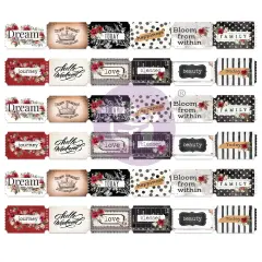 Magnolia Rouge Collection Tickets - 36 pcs