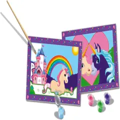 Magical Unicorns Paint by Numbers Kit for Kids - 23558 - Painting Arts and Crafts for Ages 5 and Up