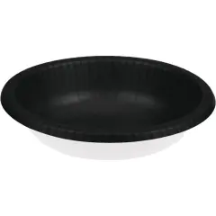 200 pc Bulk Black Velvet 20 oz Paper Bowls