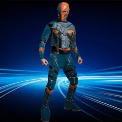 Men&rsquo;s Batman Arkham Deathstroke Cosplay Costume &ndash; Premium Armor Suit