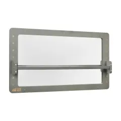 Wall-Mounted Coordination Mirror, Balance Mirror Grey Wash