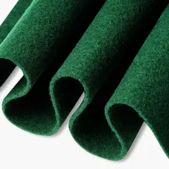 FabricLA Craft Felt Fabric - 18" X 18" Inch Wide & 1.6mm Thick Felt Fabric - Hunter Green A40 - Use This Soft Felt for Crafts - Felt Material Pack