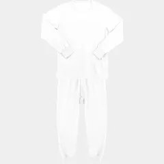 Thermatek Men's Waffle Thermal Set White 1 PC