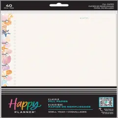 Happy Planner Classic Fill Paper-Shell Yeah