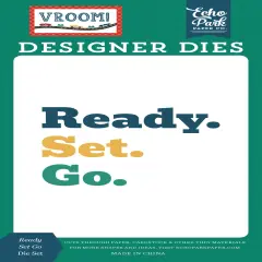 Vroom! Small Die Set-Ready Set Go