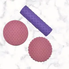 Fashion Tile Polymer Clay Texture Roller A