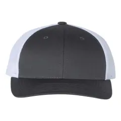 Richardson&reg; Low Pro Trucker Cap Charcoal/ White