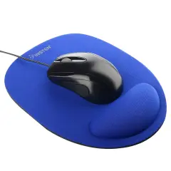 Insten Mouse Pad with Wrist Rest Support Pad Non-Slip For Computer Desk Laptop Office, Blue