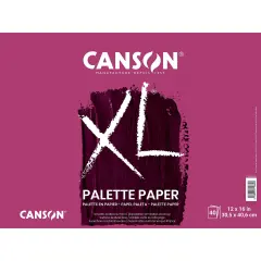 Canson XL Disposable Palette 12"X16"-Tape Bound, 40 Sheets