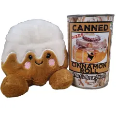 CANNED CINNAMON ROLL STUFFED ANIMAL