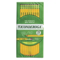 Dixon Ticonderoga Pencils - Box of 72, Pre-Sharpened