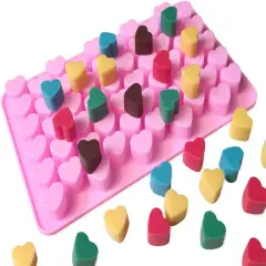 Mini hearts 55 Cavity silicone mold
