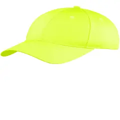 Port & Company&reg; Six Panel Unstructured Twill Cap Neon Yellow
