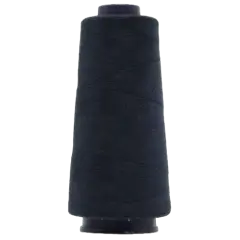 1 Pack of Navy Blue Spools Sewing Thread All Purpose Overlock Cone 6000 Yard Premium