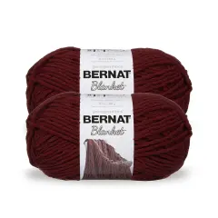 Bernat Blanket Big Ball Yarn 24 Pack-Purple Plum