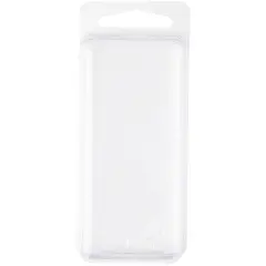 Collecting Warehouse Clear Plastic Clamshell Package / Storage Container, 3.375" H x 1.5" W x 1.25" D