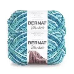 Bernat Blanket Big Ball Yarn 24 Pack-Tidepool