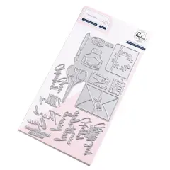 Pinkfresh Studio Press Plate 6/pkg-Classic Correspondence