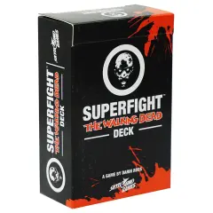 Superfight: The Walking Dead Deck - 100 Themed Cards, Standalone Or Expansion, Who Would Win In A Fight, Ages 8+
