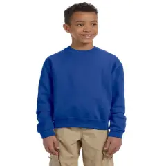 Jerzees&reg; Youth NuBlend Fleece Crew ROYAL