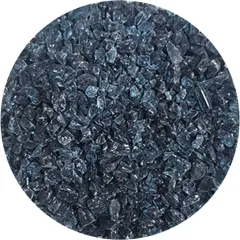 Wissmach Frit Coarse Steel Blue 96-47 1Lb. Jar 96 COE
