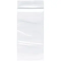 Plymor 2" x 4", 2 Mil Zipper Reclosable Plastic Bags
