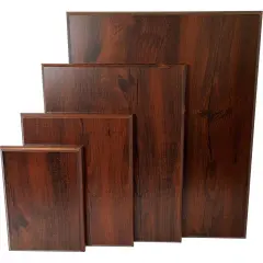 Finished Wood Plaque Blank