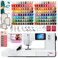 Bernette B79 Combo Sewing & Embroidery Machine with 160 Embroidery Spools
