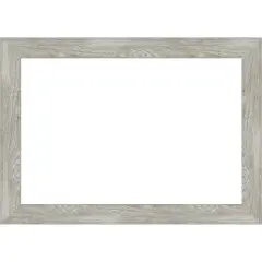 Dove Greywash Framed Dry Erase Magnetic Board