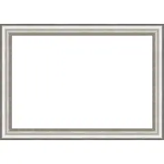 Salon Silver Framed Dry Erase Magnetic Board