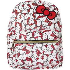 Hello Kitty Mini Backpack, White / Red