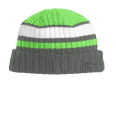 New Era&reg; Ribbed Tailgate Beanie Cyber Grn/Grph