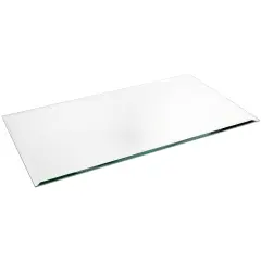 Plymor 10" x 18" Rectangle, 5mm Thick Beveled Glass Mirror