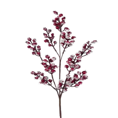 31" Snow Red Berry Spray - Festive Winter Decoration for Home and Crafts-83571