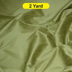 Polyester Silk Fabric Faux Silk 54" Wide Light Olive