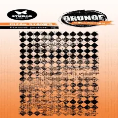 Grunge Collection Clear Stamp 1/Pkg -Nr. 825, Diamond Pattern