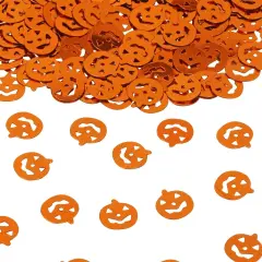1000pcs Halloween Party Confetti - Pumpkin