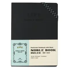 Life Stationery Noble Notebook - 4" x 6", A6, Ruled, 96 Pages