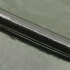 Mercury Titanium Foiled Spandex Fabric Black/Light Gold