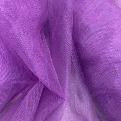 1 Yard 2-Way Stretch Nylon Net Mesh Fabric, 60" Width Lightweight Sheer Mesh for Gowns, Dancewear & Costumes Plum