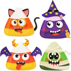 Halloween Crafts for Kids Candy Corn Magnet Foam