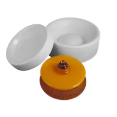 8" x 3" & 7" x 1.5" Large Round Box Glass Fusing Kiln Mold