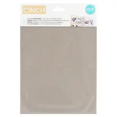 We R Cinch Book Board 8.5"X11" 2/Pkg-Gray Chipboard