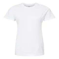 Tultex&reg; Women's Fine Jersey Classic Fit Short Sleeve T-Shirt White
