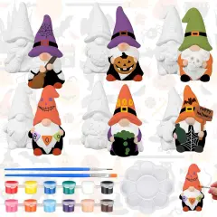 Sets Paint Your Own Ceramic Gnome Statues Ready to Paint Ceramics Paintable