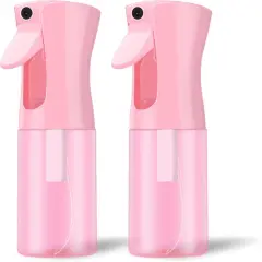 2 Pack Empty Spray Bottles - Pink
