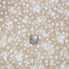 1 Yard Taupe Rayon Crinkle Crepon Apparel Fabric Stylish Drape, 50/52" Width