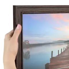 ArtToFrames 12x24 InchPicture Frame, This 1.13 Inch Custom Wood Poster Frame is Available in Multiple Colors, Great for Your Art or Photos - Comes with Economy Acrylic andCorrugated Backing (A22IO)