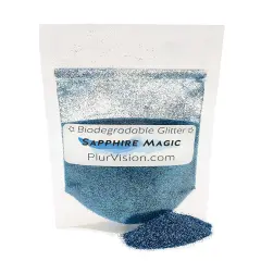 Sapphire Magic Biodegradable Glitter 1/2 Ounce